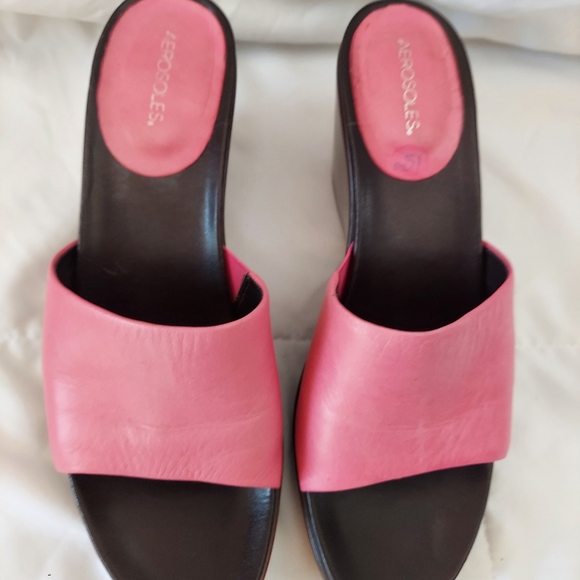 Aerosoles pink sandals - Picture 3 of 5